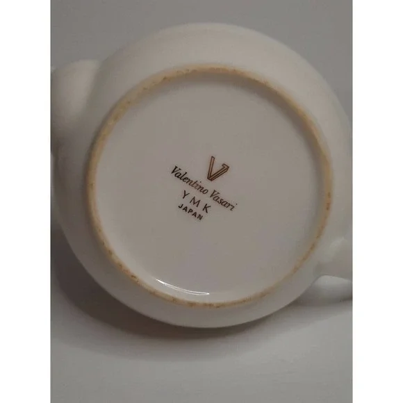 Valentino Vasari Italy ~ Beautiful Tea Pot & 5 tea cups set. YMK Japan